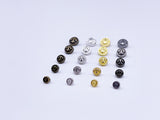 B062 4mm/5mm/6mm/7mm/8mm Micro Mini Buttons Anchor Style Shank Buttons Doll Clothes Sewing Doll Craft Sewing Supply