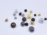 B062 4mm/5mm/6mm/7mm/8mm Micro Mini Buttons Anchor Style Shank Buttons Doll Clothes Sewing Doll Craft Sewing Supply