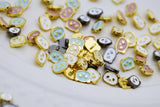 B266 Cute 8mm Panda Head Shank Buttons Micro Mini Buttons Tiny Buttons Doll Buttons Doll Sewing Craft Supplies