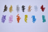 B274 Metal Color Small 3mm Closed Jump Ring Doll Clothes Sewing Craft Supply For 12" Fashion Dolls Blythe  BJD