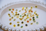 B277 Pretty  5.5mm Flowers Shank Buttons Micro Mini  Tiny Buttons Doll Buttons Doll Sewing Craft Supplies