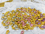 B287 Sew On Water drop Style 10×6.5mm  Rhinestones Micro Mini Doll Clothes Doll Sewing Craft Supply