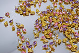 B287 Sew On Water drop Style 10×6.5mm  Rhinestones Micro Mini Doll Clothes Doll Sewing Craft Supply