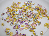 B289 Sew On Marquise-Shape 10×5mm Rhinestones Micro Mini Doll Clothes Doll Sewing Craft Supply