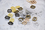 B300 Doll Buckles 10×9mm Bronze/Silver/Gold Buckles Sewing Craft Doll Clothes Making Sewing Supply For 12" Dolls Like FR BLYTHE BJD