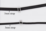 B305 Slim Rectangular 9.5×5mm Mini Buckles Sewing Craft Doll Clothes Belt Making Sewing Supply