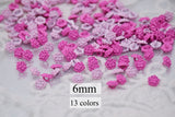 B311 Lotus Style 6mm Shank Buttons Micro Mini Tiny Buttons Doll Buttons Doll Sewing Craft Supplies