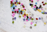 B311 Lotus Style 6mm Shank Buttons Micro Mini Tiny Buttons Doll Buttons Doll Sewing Craft Supplies