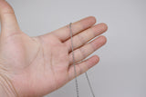 B332 Metal Skinny Silver 2mm Metal Chain Doll Clothes Sewing Craft Supply For 12" Fashion Doll Blythe  BJD