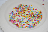 B334 Multi Colors 4/5/6/9.5mm Butterfly/Square/Round Plastic Micro Mini Buttons Cat Buttons Doll Clothes Sewing Craft Supplies