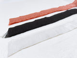 R025 Coral Red/Black/White 4CM long Chainette Fringe Trim Doll Sewing Craft Doll Clothes Making Sewing Supply