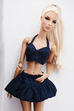 C019 Handmade Tank Top With Short Skirt Doll Clothes For 12" Fashion Dolls Like Poppy Parker Momoko Fashion Roaylty Nu Face Doll