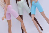 C022A  Handmade Doll Yoga Shorts Sport Wear Gym Outfits For 12" Fashion Dolls Like Poppy Parker Fashion Royalty NF Doll