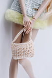 C031 Handmade Crochet Doll Sized Handbag Purse Doll Accessories For 12" Fashion Dolls Like Fashion Royalty Poppy Parker