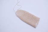 C032 Handmade Crochet Beach Dress Cover Up Doll Clothes For 12" Fashion Dolls Like Fashion Royalty Poppy Parker
