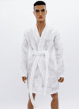 C039 Handmade Doll Bathrobe For 12" Fashion Male Doll Figure FR Homme Fashion Royalty Nu Face Poppy Parker Dolls