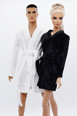 C039 Handmade Doll Bathrobe For 12" Fashion Male Doll Figure FR Homme Fashion Royalty Nu Face Poppy Parker Dolls