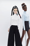 C047 Handmade Turtle Neck Long Sleeve Doll T-shirt For 12" Dolls Like Fashion Royalty Nu face Poppy Parker