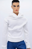 C051  Handmade Male Dolls Hoodie  For 12" Fashion Male Doll Figure FR Homme Fashion Royalty Nu Face