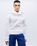 C051  Handmade Male Dolls Hoodie  For 12" Fashion Male Doll Figure FR Homme Fashion Royalty Nu Face