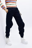 C053  Handmade Black Sweatpants Male Doll Pants For 12" Fashion Male Doll Figure FR Homme Fashion Royalty Nu Face