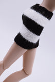 Handmade by Jiu 067 - Striped Mini Skirt For 12“ Dolls Like Fashion Royalty FR Poppy Parker PP Nu Face NF