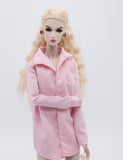 C005 Handmade Doll Lady's Shirt For 12" Fashion Dolls Like Poppy Parker Fashion Royalty NF Doll