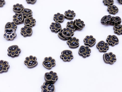 B125 Cute Paws Buttons 5mm Micro Mini Buttons Flower Buttons Tiny Butt – i  Sew For Doll