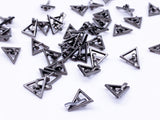 B143 Mini Triangle Metal Buckle With Pin Doll Clothes Sewing Craft Supply For 12" Fashion Dolls Like FR PP Blythe BJD