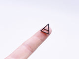 B143 Mini Triangle Metal Buckle With Pin Doll Clothes Sewing Craft Supply For 12" Fashion Dolls Like FR PP Blythe BJD