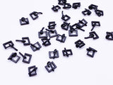 B149 Mini Basic Style 8.5×5.5mm 5.5×5mm Metal Pin Buckle Doll Clothes Sewing Craft Supply For 12" Fashion Dolls Like FR PP Blythe BJD