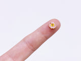 B154 Daisy Flower 8mm Doll  Buttons Sewing Craft Doll Clothes Making Sewing Supply