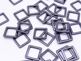 B155 Square 6×6/8×8mm Tiny Mini Buckles Connector Doll Sewing Doll Craft Supply Doll Clothes Making