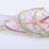 R020 Organza Ribbon Multi Colors 3mm Skinny Ribbon Sewing Craft Doll Clothes Making Sewing Supply