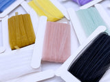 R020 Organza Ribbon Multi Colors 3mm Skinny Ribbon Sewing Craft Doll Clothes Making Sewing Supply