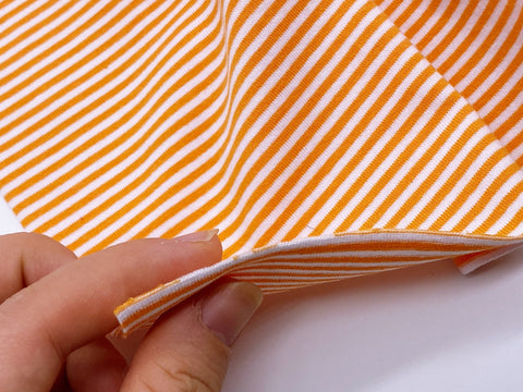 F002 1mm Tiny Stripes 45×40cm Stretchy Fabric Doll Sewing Craft