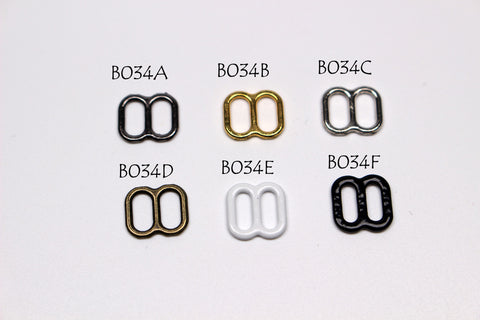 W011 Ultra Thin 6mm 8mm Width Sew On Fastener Strap Doll Sewing