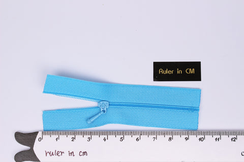 2 Invisible / Concealed Nylon Closed-End Zipper